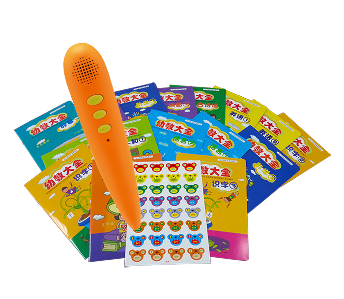 OEM ODM Talking Pen Book Recorder Sehrli qalam OID qalam audio kitobi bolalar uchun o'quv o'yinchoqlari