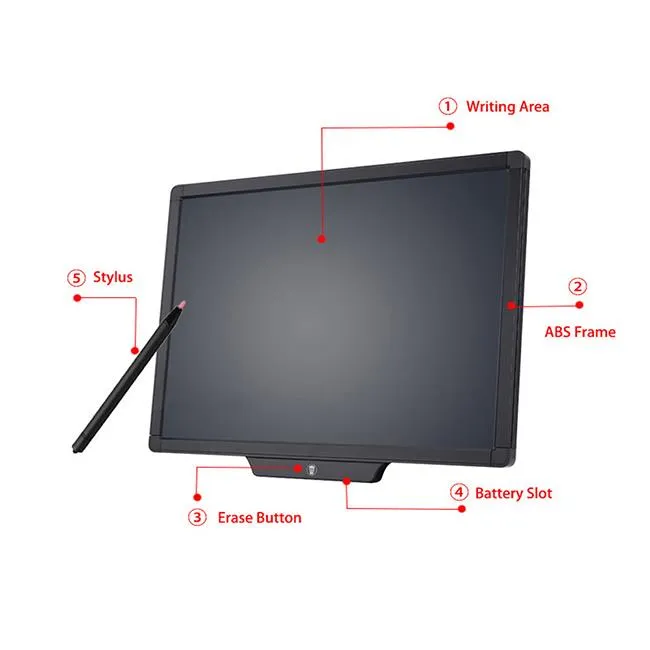 Big Size 20 Inches LCD Writing Tablet Handwriting Board
