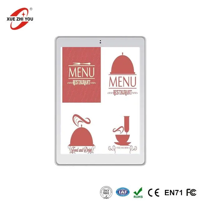 OEM Raqamli Android Menyu Tablet Kompyuterini moslashtiring