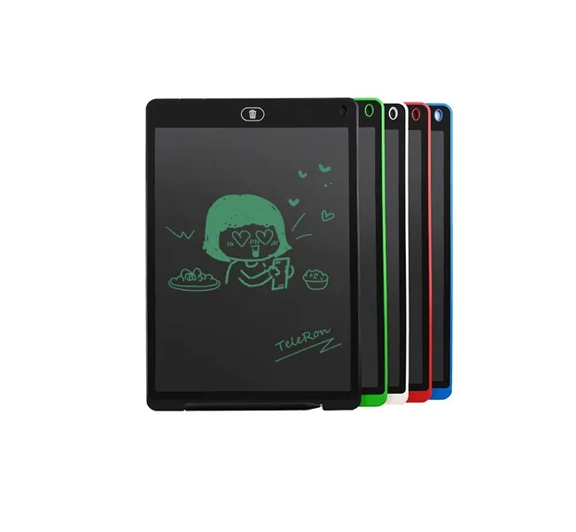Bolalar LCD Yozish Paneli Chizilgan Memo Pad