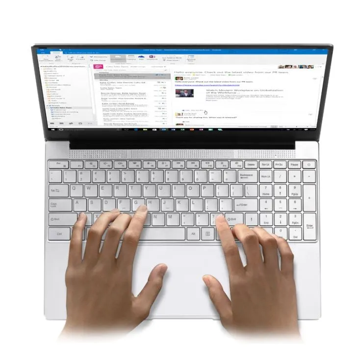 Yangi 15.6 Intel Celeron J3455 8G 256G / 512 IPS 1920 * 1080 noutbukda